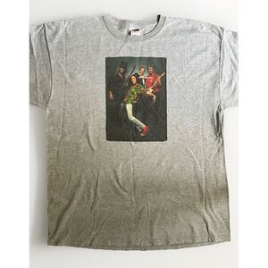 Vintage WEIRD AL YANKOVIC 2003 POODLE HAT TOUR Gray‎ 2XL Concert T-Shirt